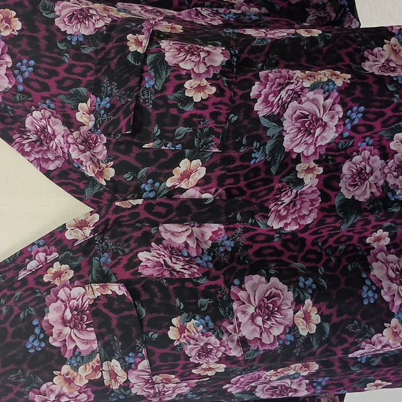 Harper Georgette Pullover 3/4 Sleeve Tunic Blouse - Picture 4 of 7